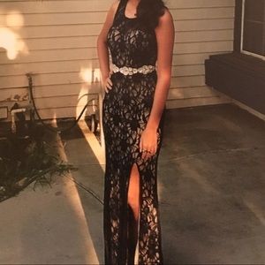 Dark blue lace dress. Size 5 Price Drop ⬇️